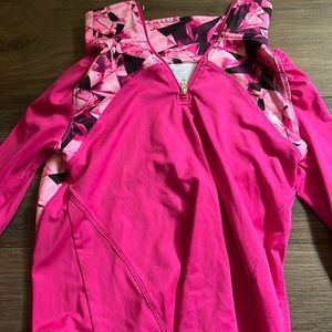Lulu lemon hot pink sweater
